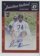 2016 Donruss Optic Red Signatures 41/50 Jonathan Bullard #122 Auto 0b5