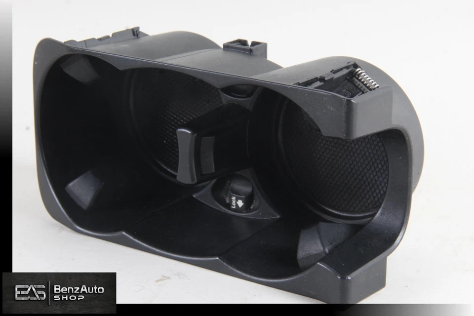 Portavasos doble consola central delantera Mercedes W211 E63 AMG fabricante de equipos originales Foto 2 de 4