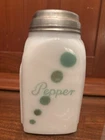 McKee White Pepper Shaker
