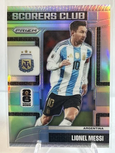 2026 Panini Prizm FIFA World Cup LIONEL MESSI Silver Scorers Club #15