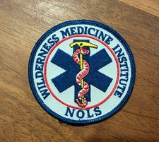 Wilderness Medicine Institute Patch - WMI NOLS - New and Rare