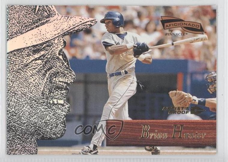 1996 Pinnacle Aficionado Artist's Proof Brian Hunter #105 0q3