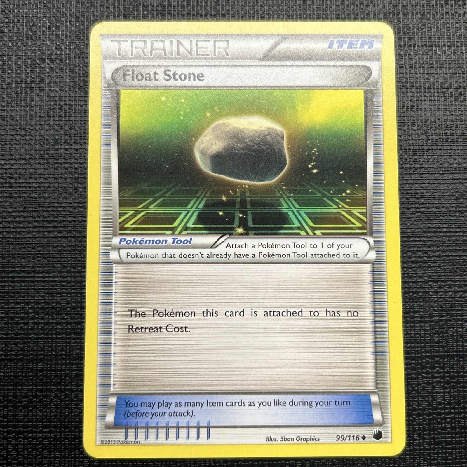 Float Stone 99/116 Regular - Pokemon TCG Plasma Freeze - Lightly Played