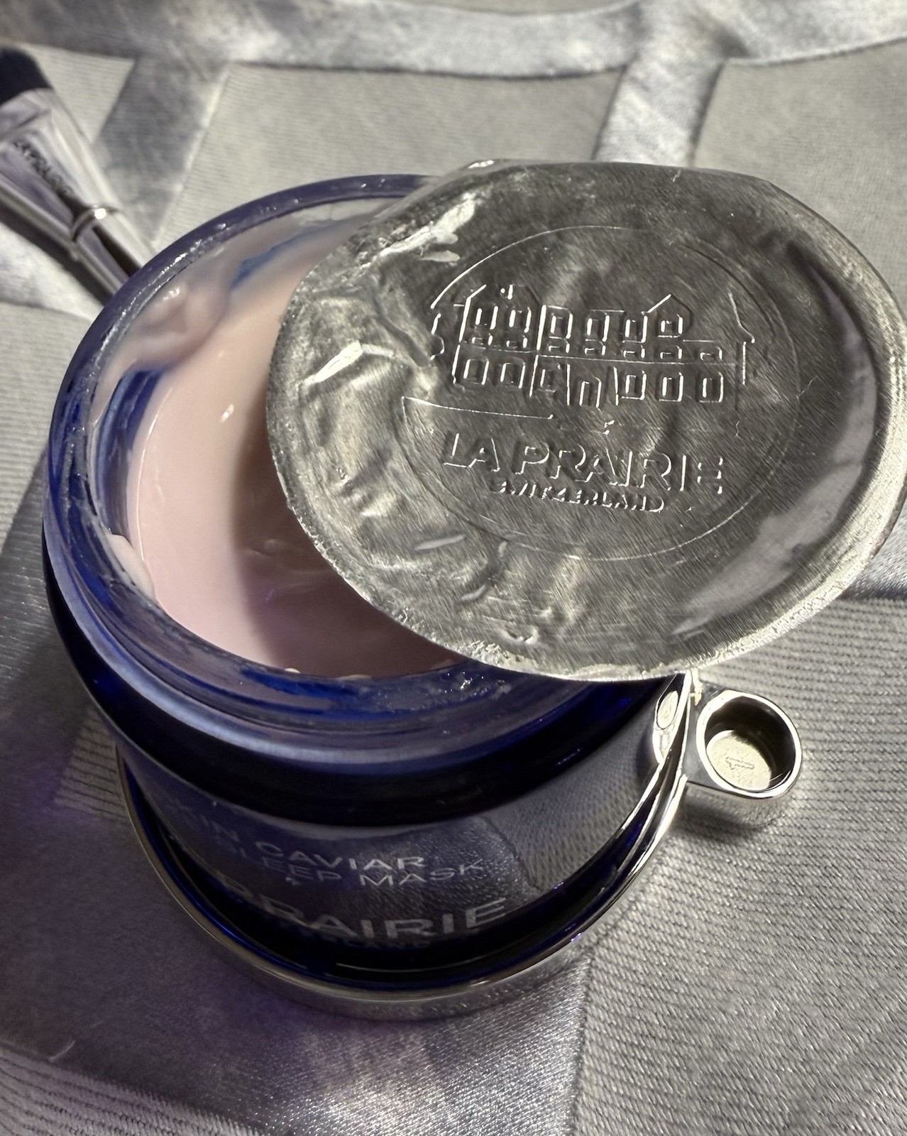 Authentic La Prairie Skin Caviar Essence In Lotion The Mist Sleep Mask, Lift $1K