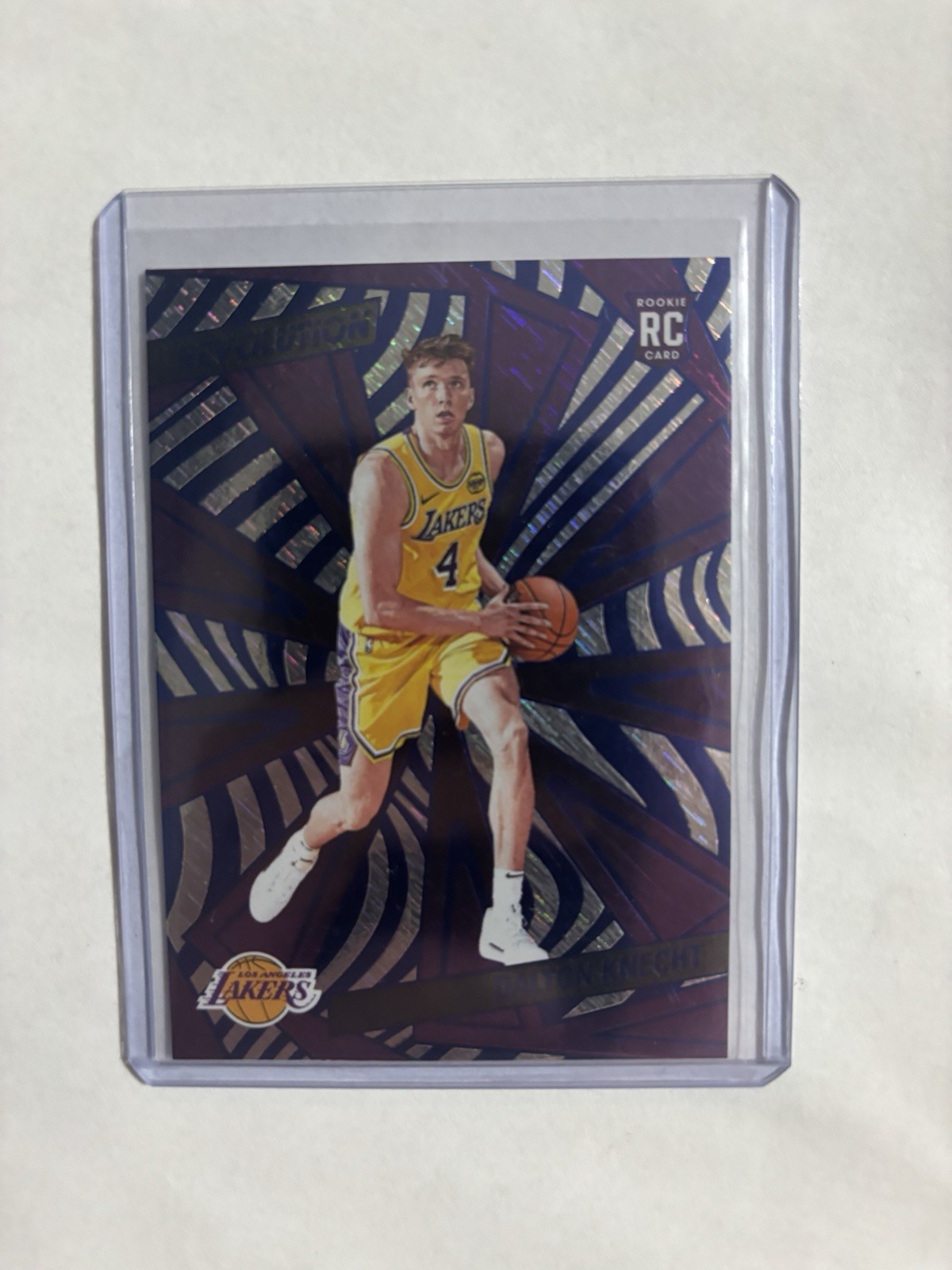 2024-25 Panini Revolution - Rookies Dalton Knecht #109 Blue Storm (RC)