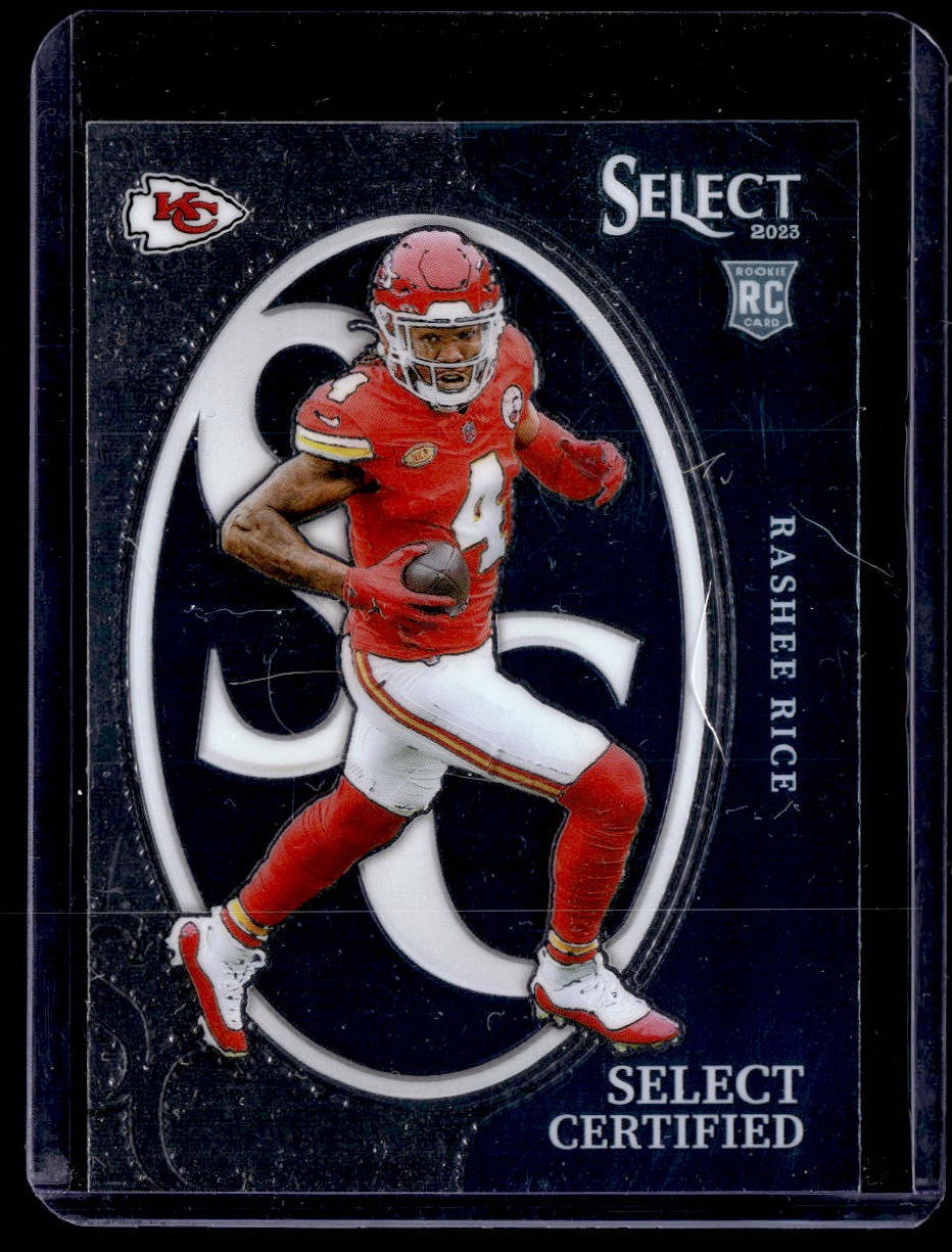 2023 Panini Select #CRO-RRI Rashee Rice Select Certified Rookies