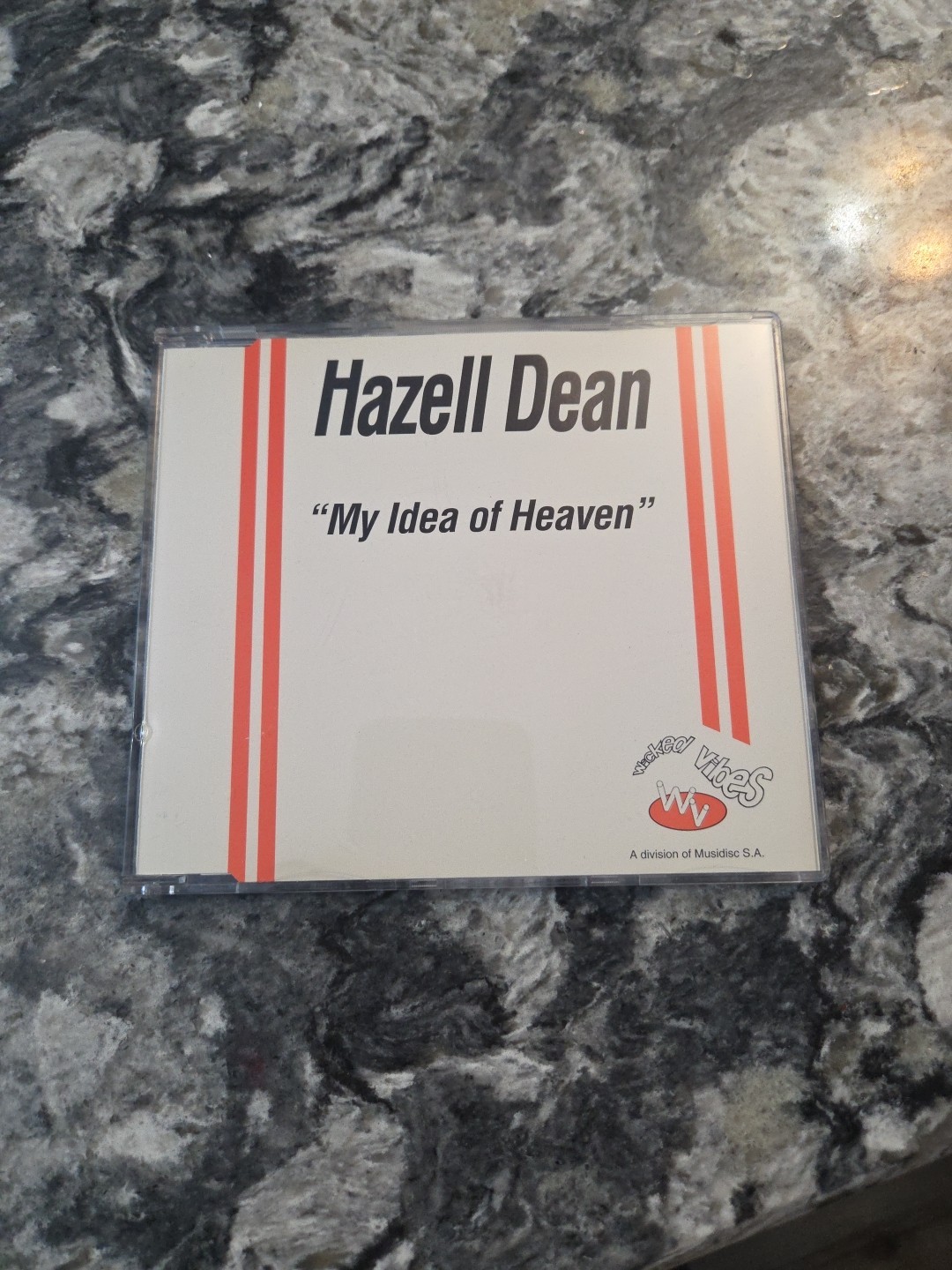 #94 Hazell Dean - My Idea Of Heaven - (1993, UK, CD, Single) MUSIDISC 111302