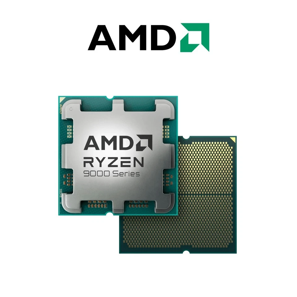 AMD Processor 9600X Ryzen 5 AM5 6C/12T 5.4GHz 38MB DDR5 Radeon 100-100001405WOF