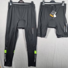 Muddyfox Men’s Padded Cycling Shorts & Tights Size XXL, 2XL - New with Tags