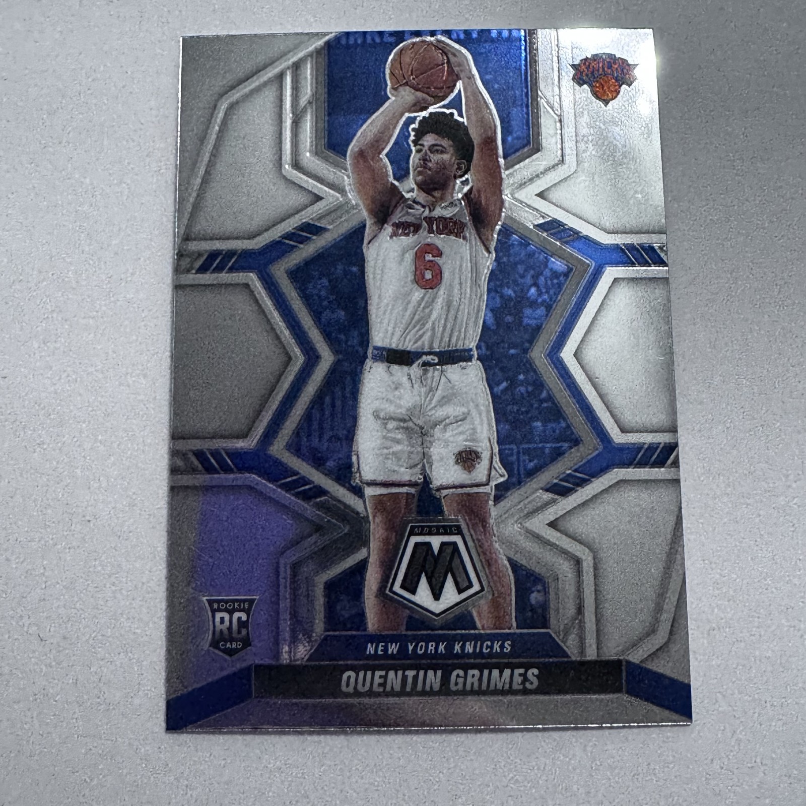 2021-22 Panini Mosaic #223 Quentin Grimes