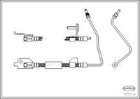 19032148 Corteco Bremsschlauch FüR Ford