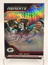 Topps 2025 Finest Moments LeRoy Butler Lambeau Leap Auto Packers FMA-LB