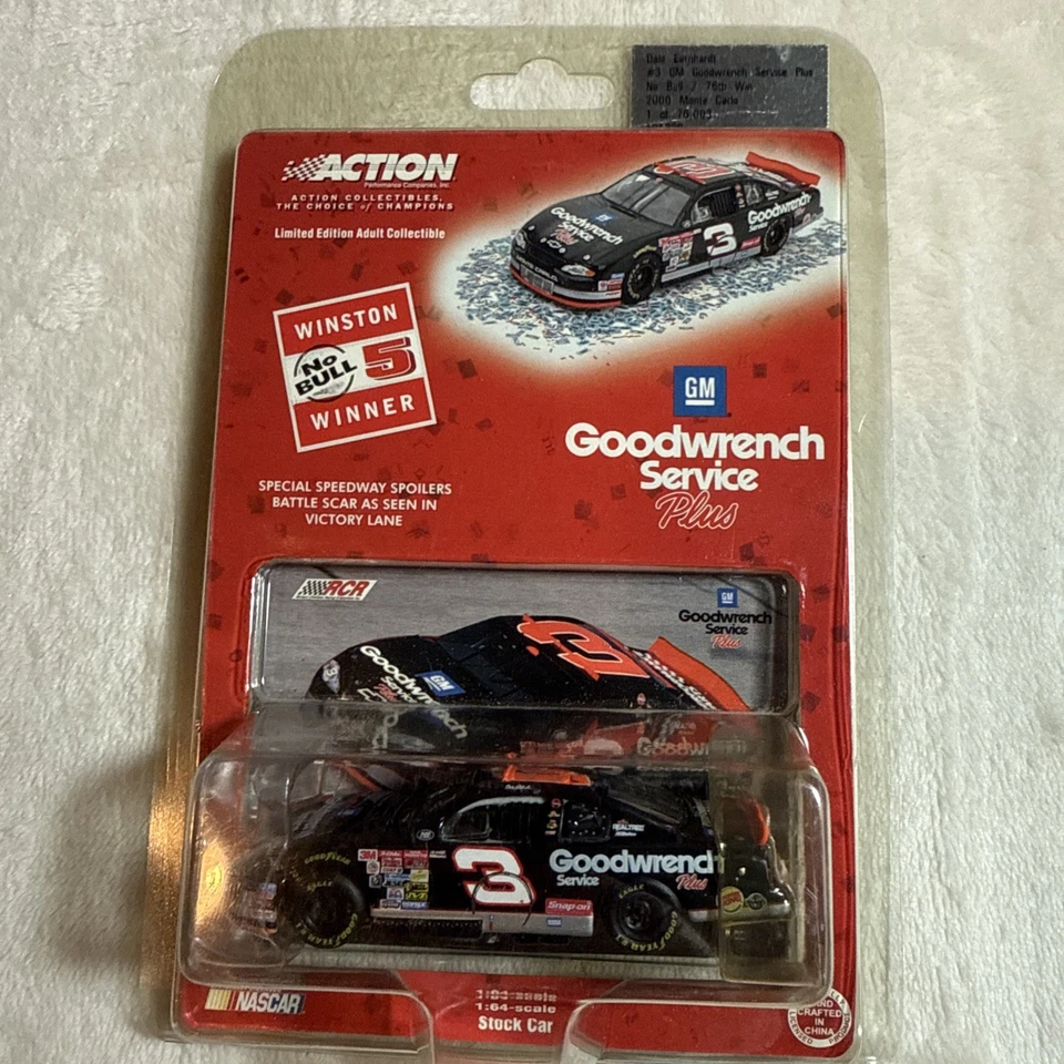 Action Dale Earnhardt #3 Lote de 4 Winston Cup Wrangler Escala 1:64 Buena Llave Foto 4 de 4