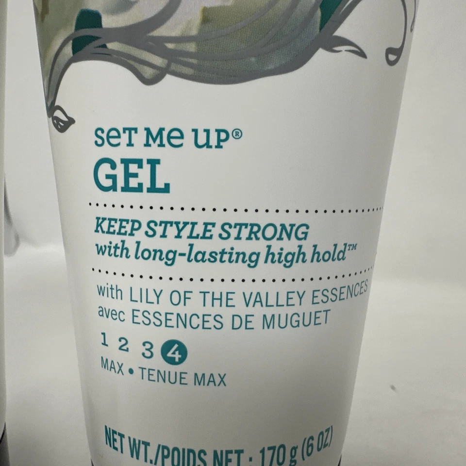 Herbal Essences Set Me Up Gel Level 4 Max Hold 6oz Lot x 2 Tubes Discontinued - Image 3 of 4