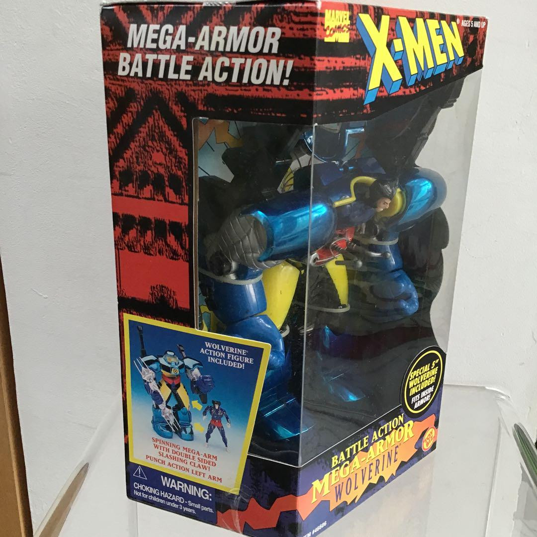 TOYBIZ Marvel Comics X-Men Battle Action Mega Armor