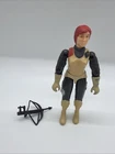 Vintage Hasbro GI Joe Cobra Action Figure Scarlett Complete 1983 swivel arm