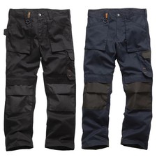 Mens Scruffs Worker Lightweight Trade Workwear Trade Trousers Waist 28-40