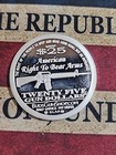 2013 $25 NORFED GUN DOLLAR M-16 1/2 ONCE SILVER