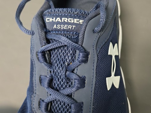 Under Armour Charged Assert Running Shoes 3024857-400 Men's Blue Size 10 - Picture 9 of 20