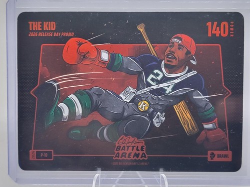 2026 Bo Jackson Battle Arena The Kid Brawl P-10 Battlefoil Griffey Jr Promo