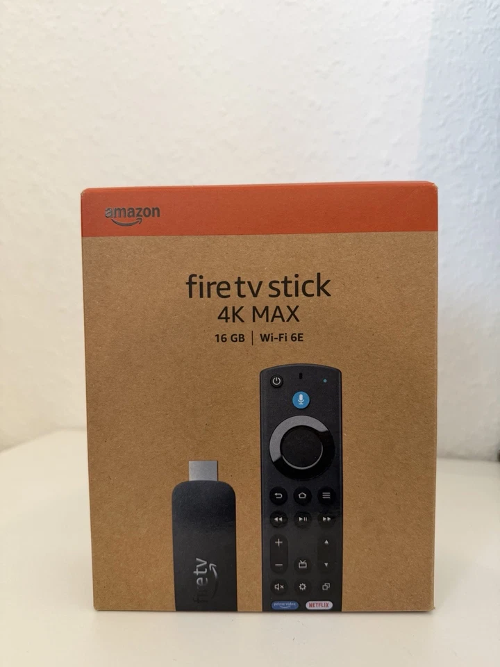 Amazon Fire TV Stick 4K MAX 16GB Ultra HD Wi-Fi 6E Dolby Atmos/Vision OVP NEU - Bild 2 von 4