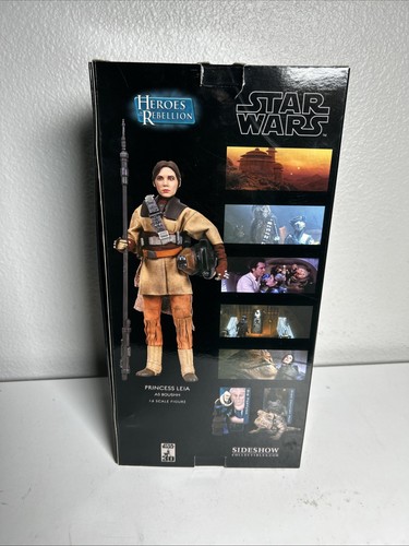 Princess Leia as Boushh 12" STAR WARS Sideshow MIB NEW Exclusive - Picture 6 of 17