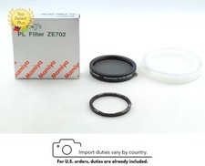  MINT in BOX Mamiya ZE702 PL Polarizing Filter AN701 Adapter 7 7II From JAPAN