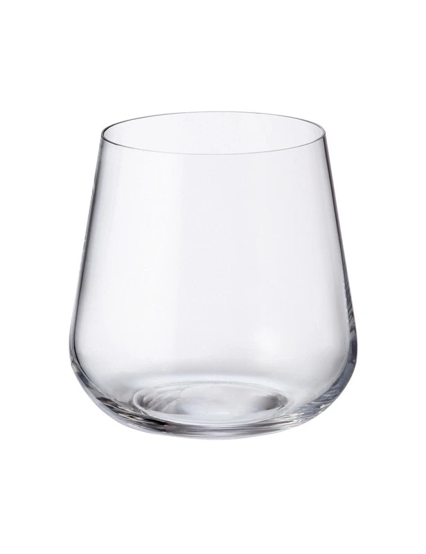 Bicchieri Acqua Set Servizio 6 Pezzi BRANDANI Vetro Cristallo di Boemia OFFERTA, fotografia 6 di 8