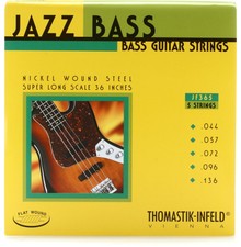 Thomastik-Infeld Jazz Flat Wound Bass Strings...