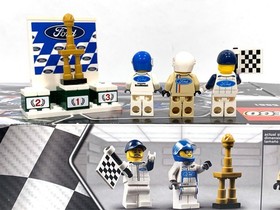 USED LEGO SPEED CHAMPIONS 75881 2016 FORD GT & 1966 FORD RETIRED SET