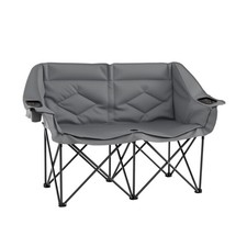 300 kg Heavy Duty Folding 2 Person Camp Couch with Carry Bag