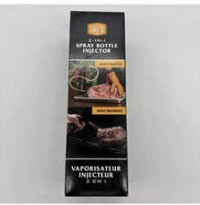 Oklahoma Joe's 2 in 1 Spray Bottle Injector Durable Stainless Steel 12oz Tool