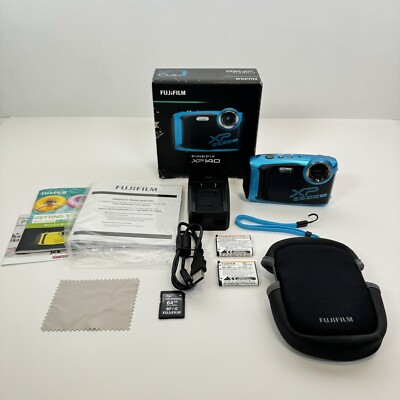 Fujifilm Digital Camera XP140 FX-XP140SB Sky Blue Waterproof