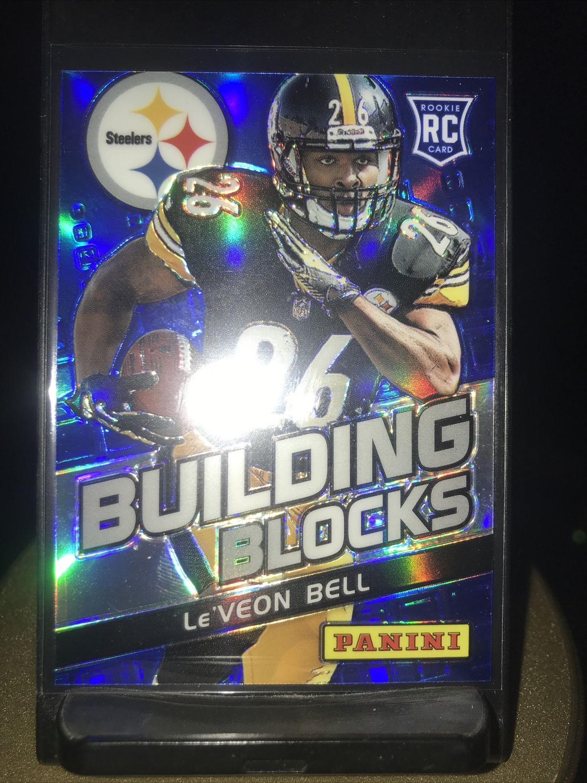 2013 Le’Veon Bell rookie card blue Prizm