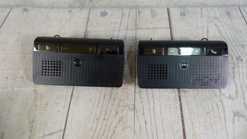 Lot of 2 - Motorola SYN3104B T215 Universal Bluetooth In-Car Speakerphone