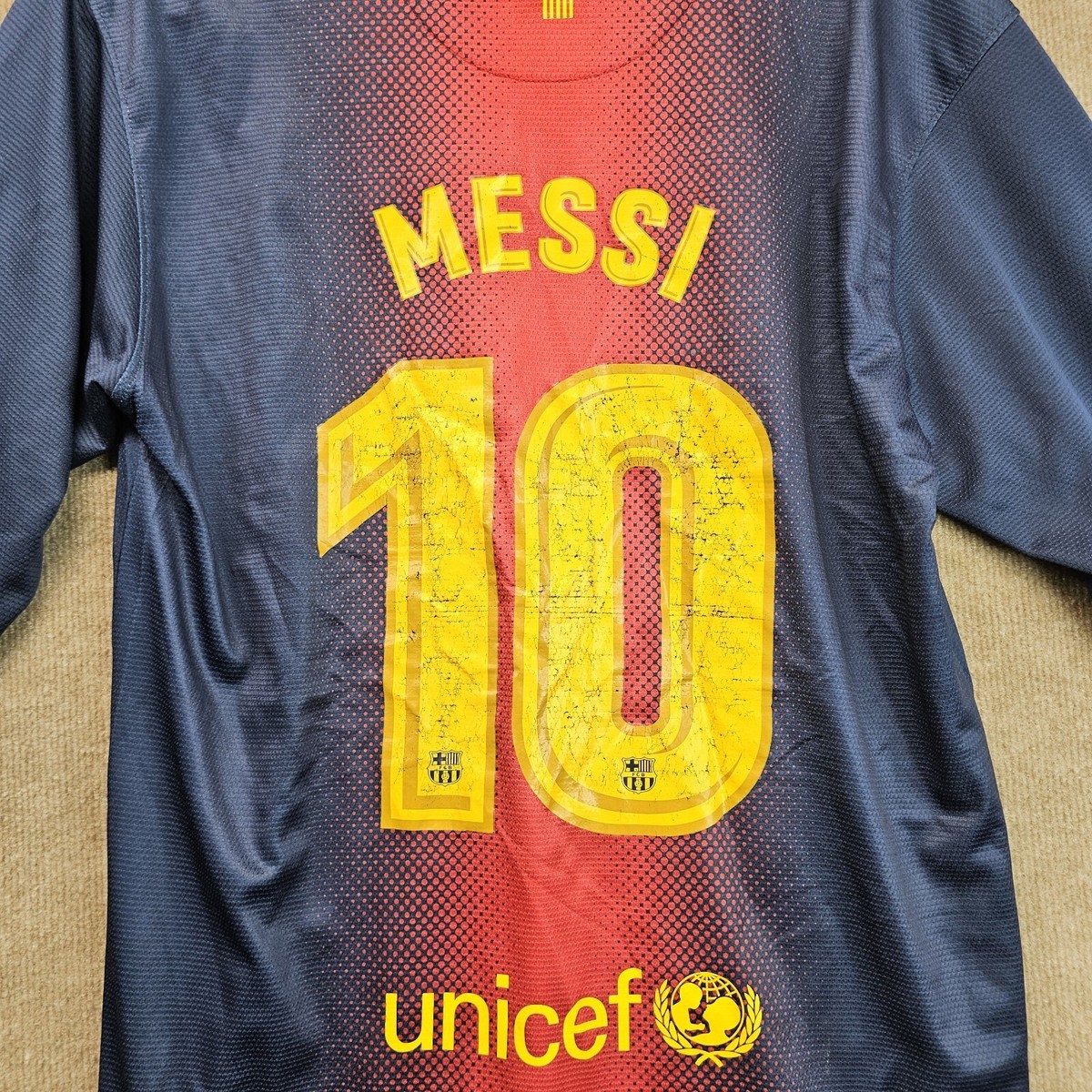 FIFA CLUB World Cup  2011 FINAL 記念Tシャツ Barcelona 2011 Fifa World Champions MESSI shirt jersey
