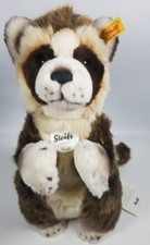 2013 STEIFF Waschbaer Raccoon 061225 Fully Tagged 26cm Dark Brown Biege