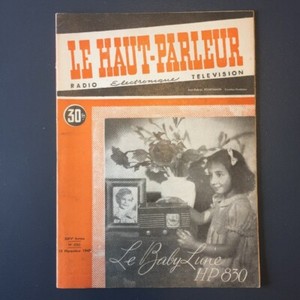 Der Lautsprecher Schau Radio, Elektronisch, Fernsehturm Nr. 830 Des 18 Nov 1948