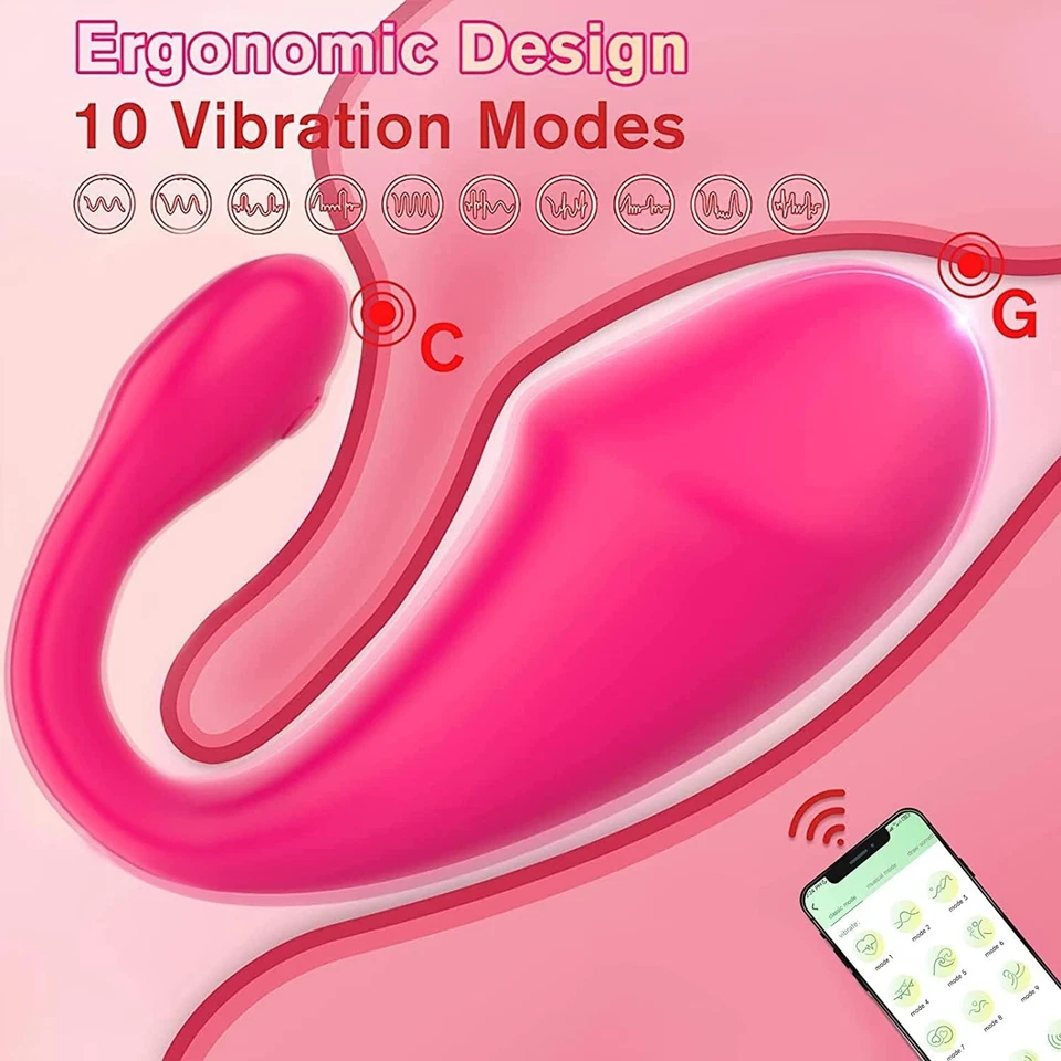 Ovetto Vibratore ovulo vibrante Wireless con Telecomando Dildo Vaginale Anale - Immagine 2 di 4