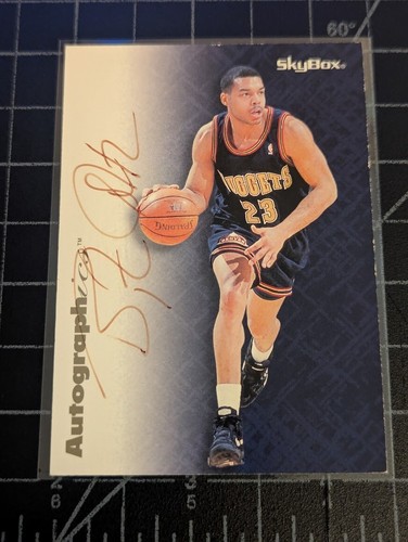 1996-97 SkyBox Premium Autographics AUTO Bryant Stith - Picture 3 of 7