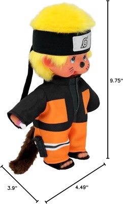Adorable Naruto Shippuden 20 cm Monchhichi Plush Toy - Perfect for