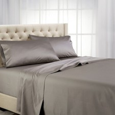 1000 Thread Count Bed Sheet Set- Luxury 100 Cotton Solid Sheet Sets