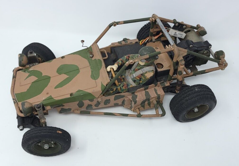 Vintage 1980s Tamiya Fast Attack RC Vehicle with Sand Blaster Tires eBay
