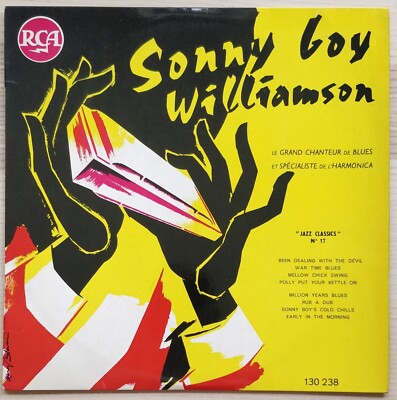 VINYL - 10'' - SONNY BOY WILLIAMSON - RCA ? 130 238 - FRENCH PRESS - EX