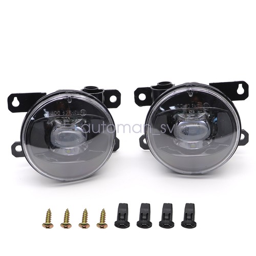 Pair LED Fog Lights Front Bumper Lamp For Subaru XV 2013-2019 Impreza 2012-2018 - Picture 7 of 11