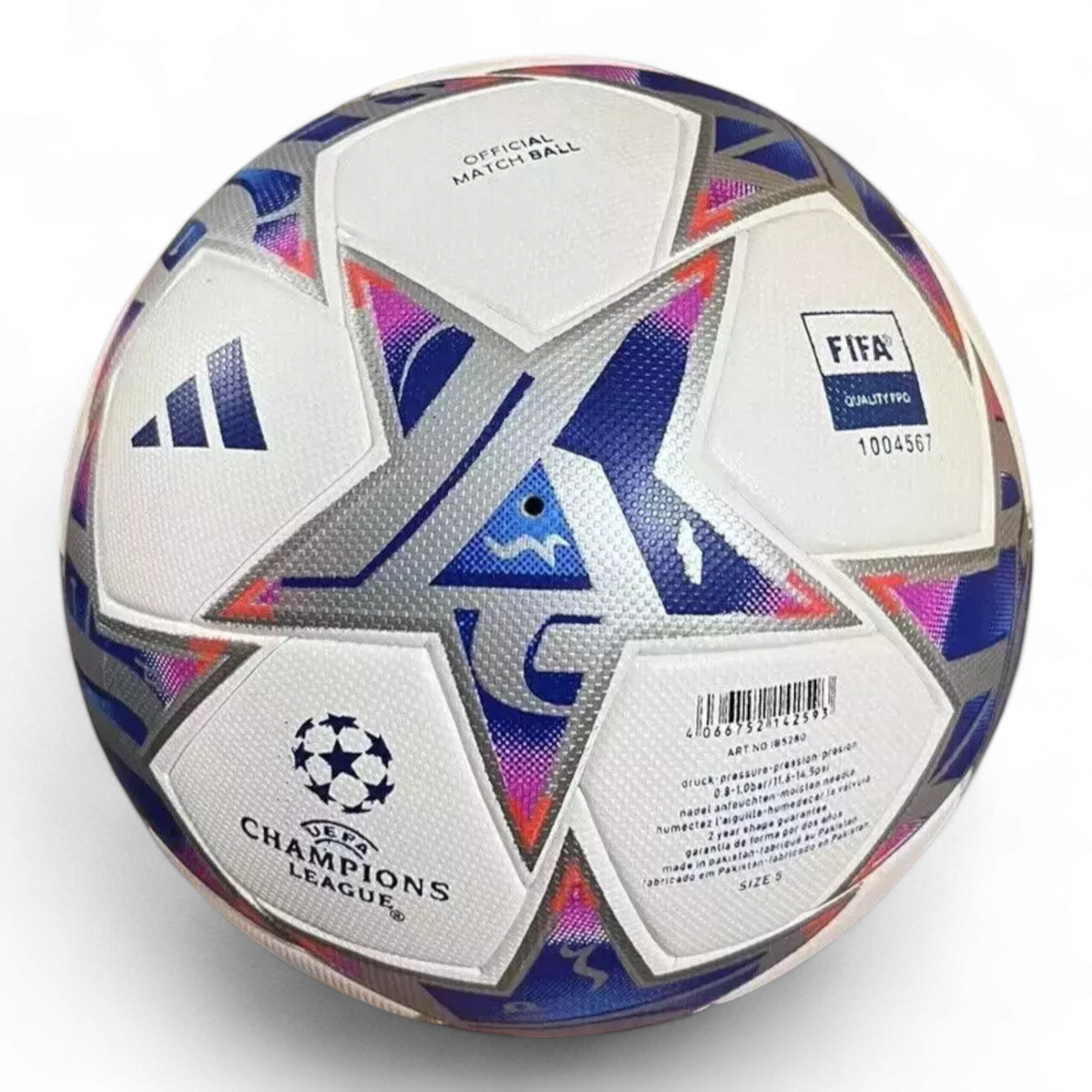 Adidas UEFA Champions League 2023-2024 Official Soccer Match Ball