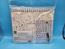 NEW Making Memories Wedding guestbook album with kit to customize.