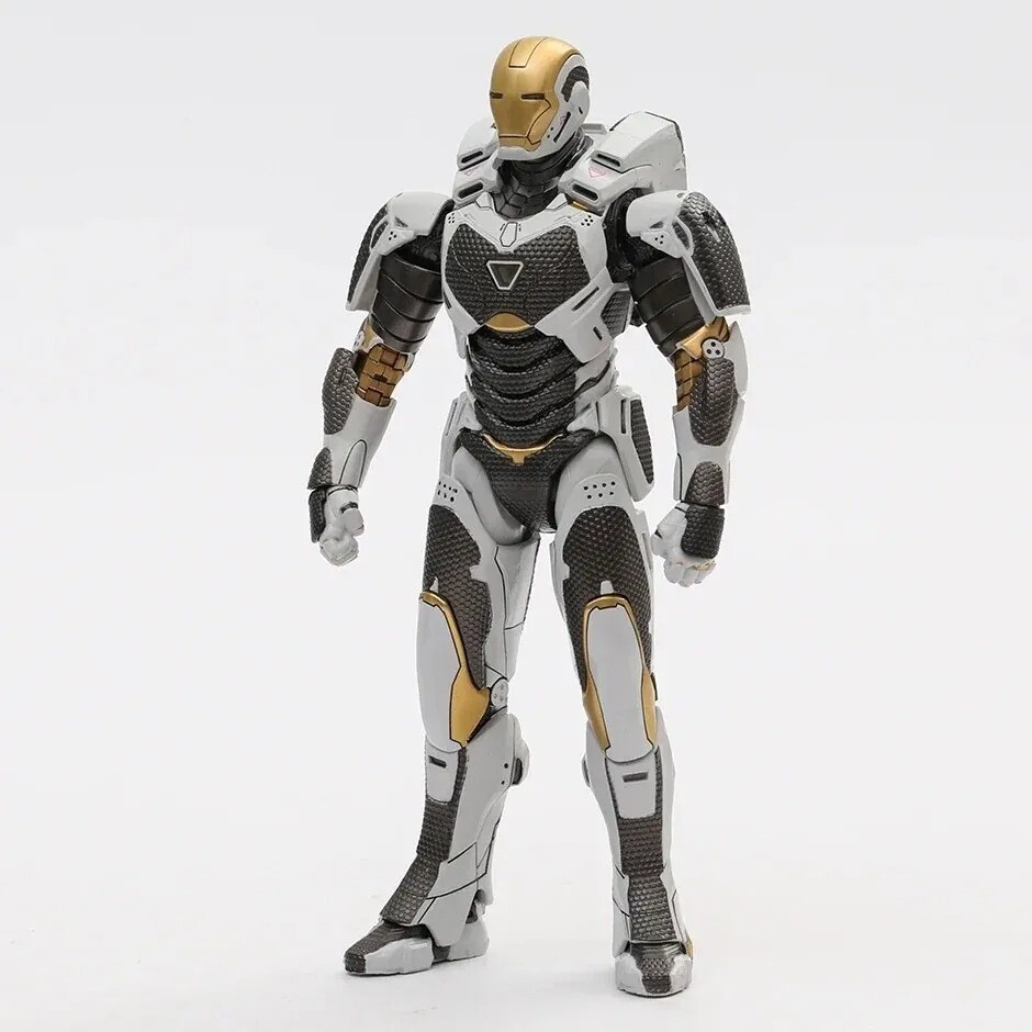 ZD TOYS IRON MAN MK 39 Marvel Avengers 7" Action Figure Toys 10th  year Limited