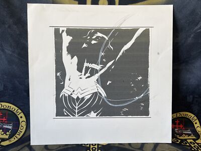 WONDER WOMAN - DAN GREEN ART ON 11x11 ART BOARD