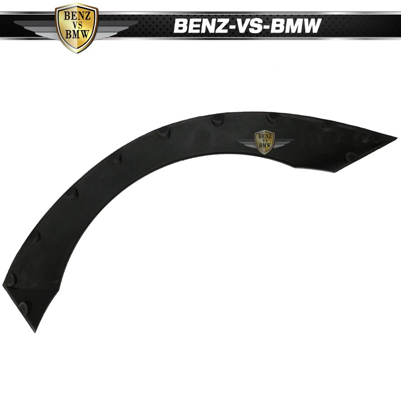 Universal 40.5"x17.5" Ikon RB Style Fender Flares Flexible Durable PU 2PCS Foto 3 de 4